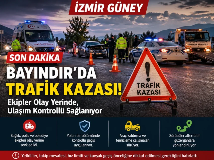 bayındır kaza